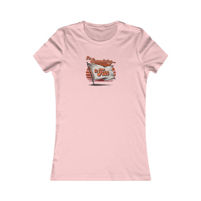 I'm Surrendering to Fun — Fun with Flags Retro Women's Tee (Light)