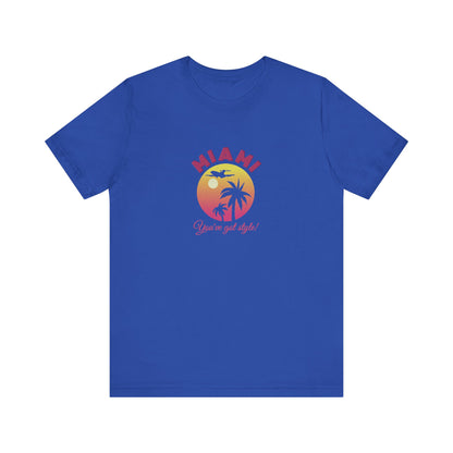 Miami, You've Got Style! — Golden Girls Retro Tee (Dark)