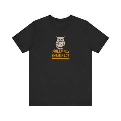I Solemnly Swear a Lot — Harry Potter Retro Tee (Dark)