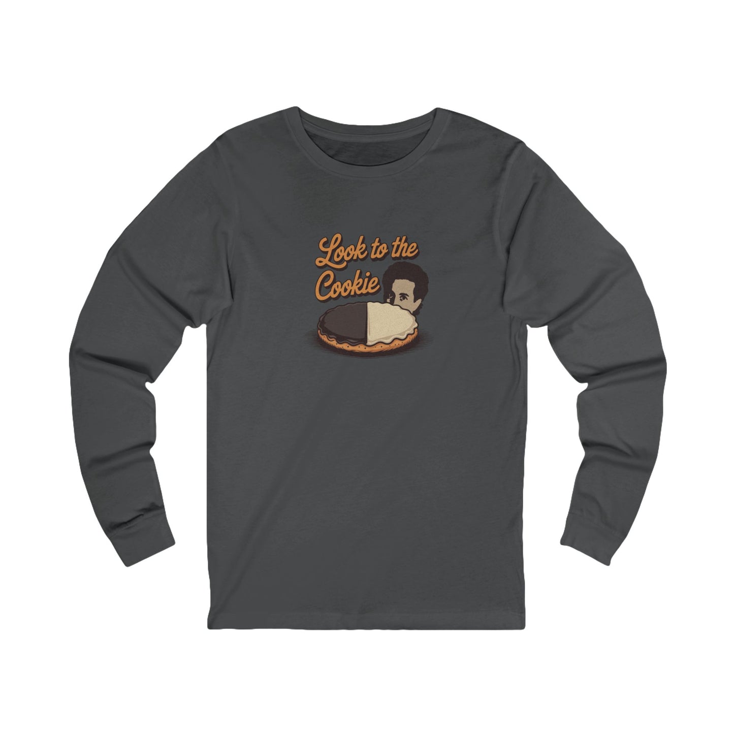 Look to the (Black-and-White) Cookie — Seinfeld Retro Long Sleeve (Dark)