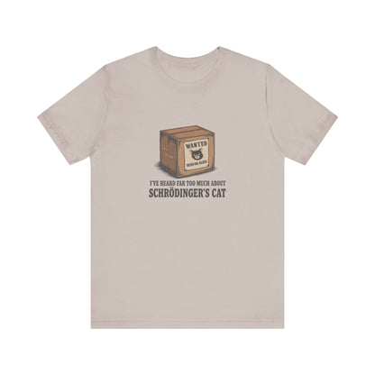 Schrödinger’s Cat — Big Bang Theory Retro Tee (Light)