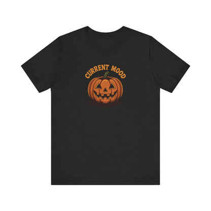 Current Mood (Vintage Jack) — Retro Halloween Tee (Dark)