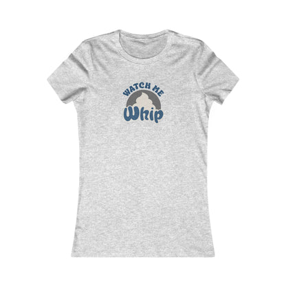 Watch Me Whip — Retro Thanksgiving Graphic Women's Tee (Light)