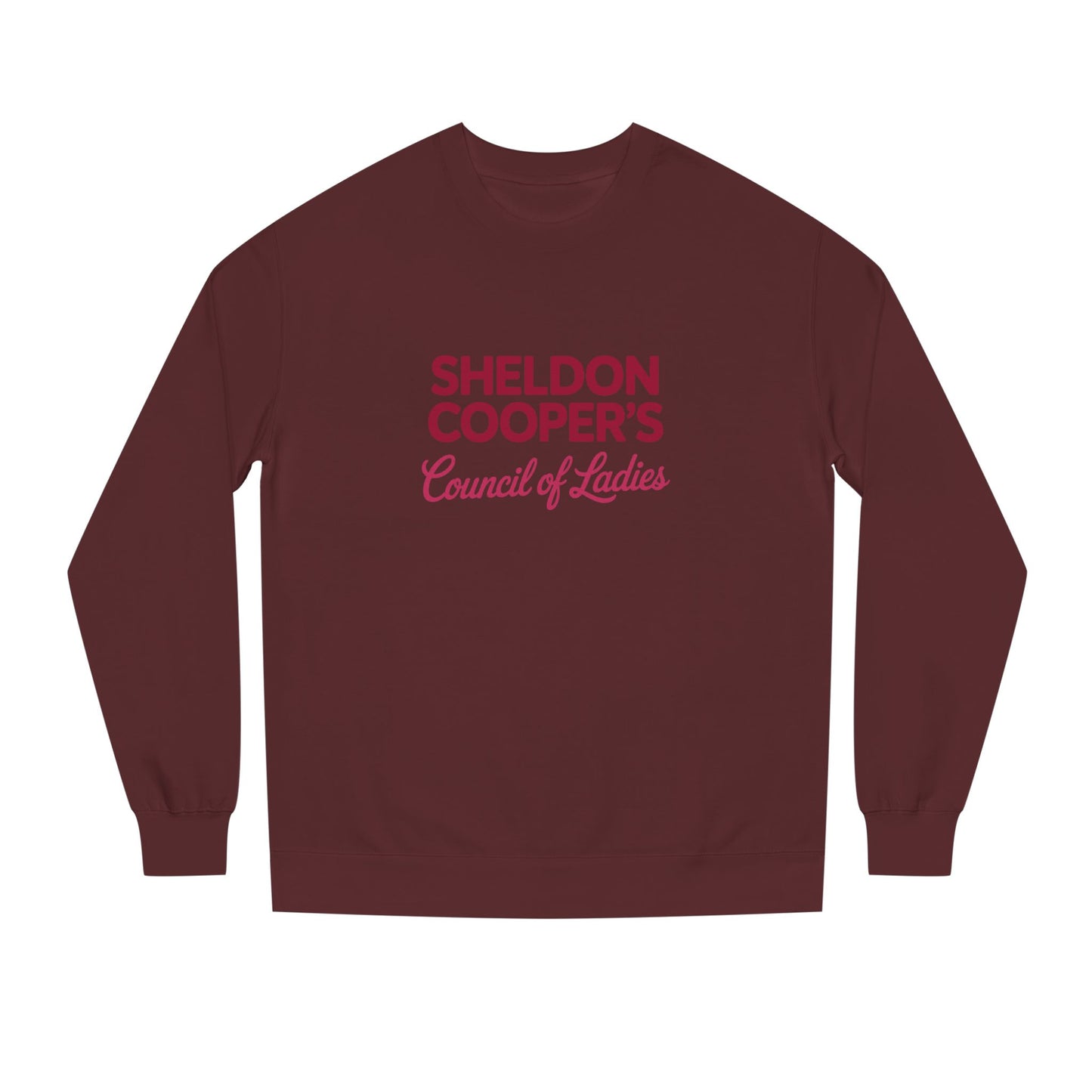 Sheldon Cooper’s Council of Ladies — TBBT Retro Sweatshirt (Dark)