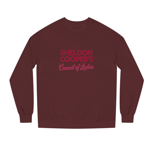 Sheldon Cooper’s Council of Ladies — TBBT Retro Sweatshirt (Dark)