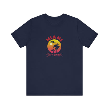 Miami, You've Got Style! — Golden Girls Retro Tee (Dark)