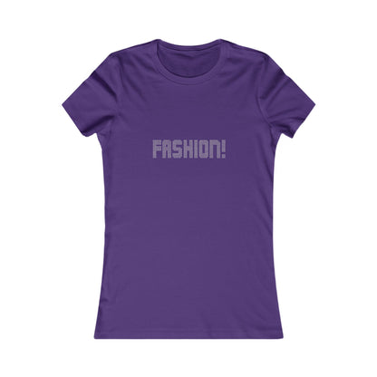 FASHION! — Psych Faux Rhinestones Women's Tee (Dark)