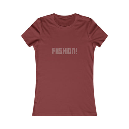 FASHION! — Psych Faux Rhinestones Women's Tee (Dark)