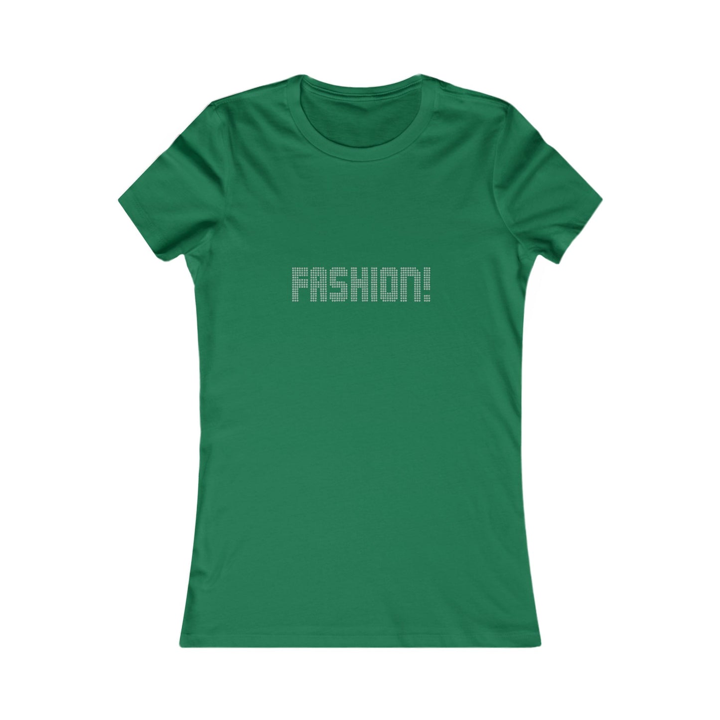 FASHION! — Psych Faux Rhinestones Women's Tee (Dark)