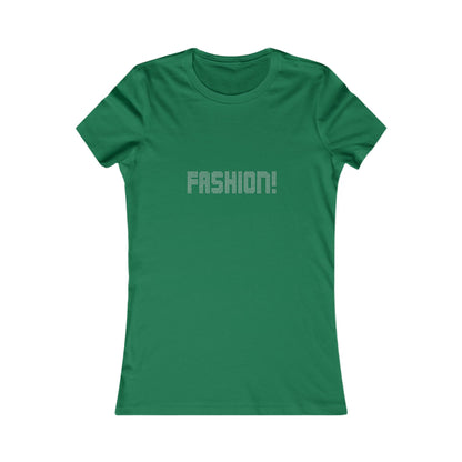 FASHION! — Psych Faux Rhinestones Women's Tee (Dark)