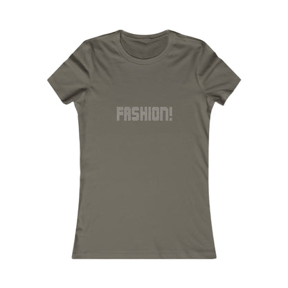 FASHION! — Psych Faux Rhinestones Women's Tee (Dark)