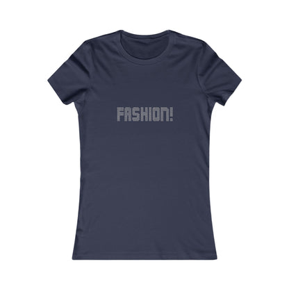 FASHION! — Psych Faux Rhinestones Women's Tee (Dark)