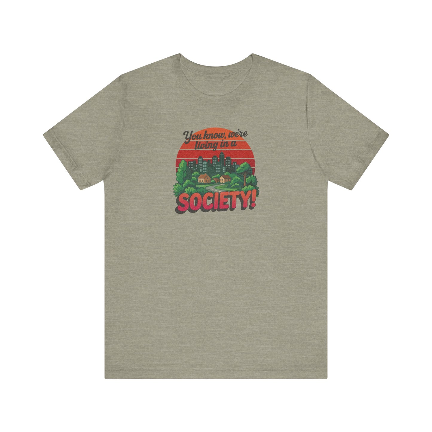 We’re Living in a Society! — Seinfeld Retro Tee (Light)