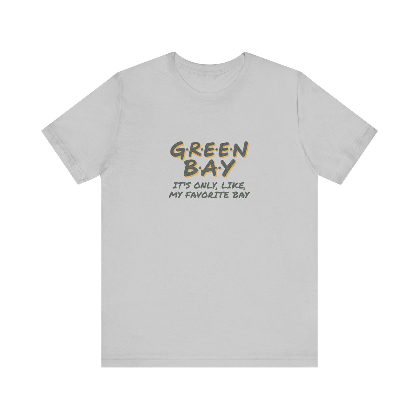 Green Bay (My Favorite Bay) — Phoebe Buffay Football Tee (Light)