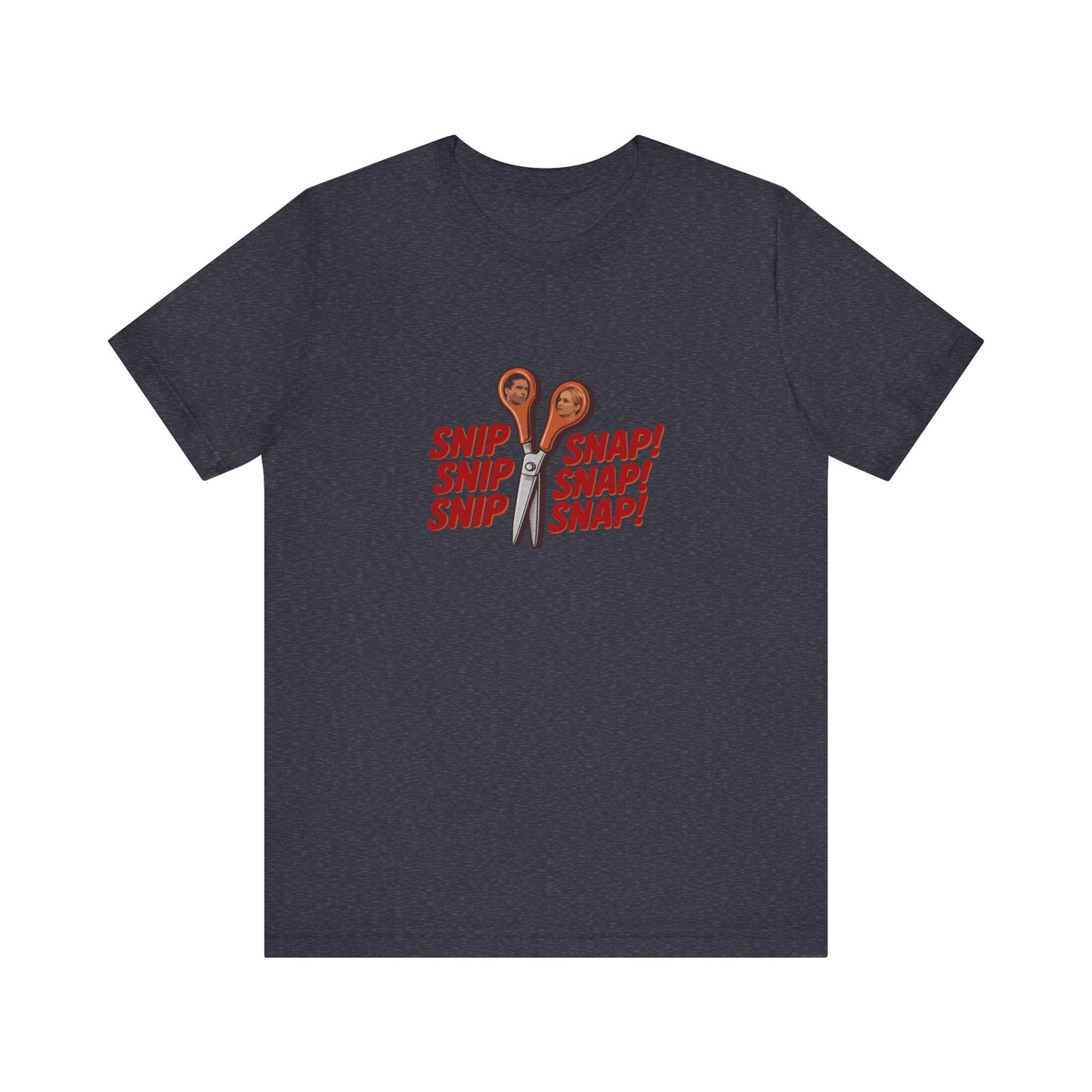 Snip Snap! — Michael Scott Vasectomy Retro Tee (Dark)