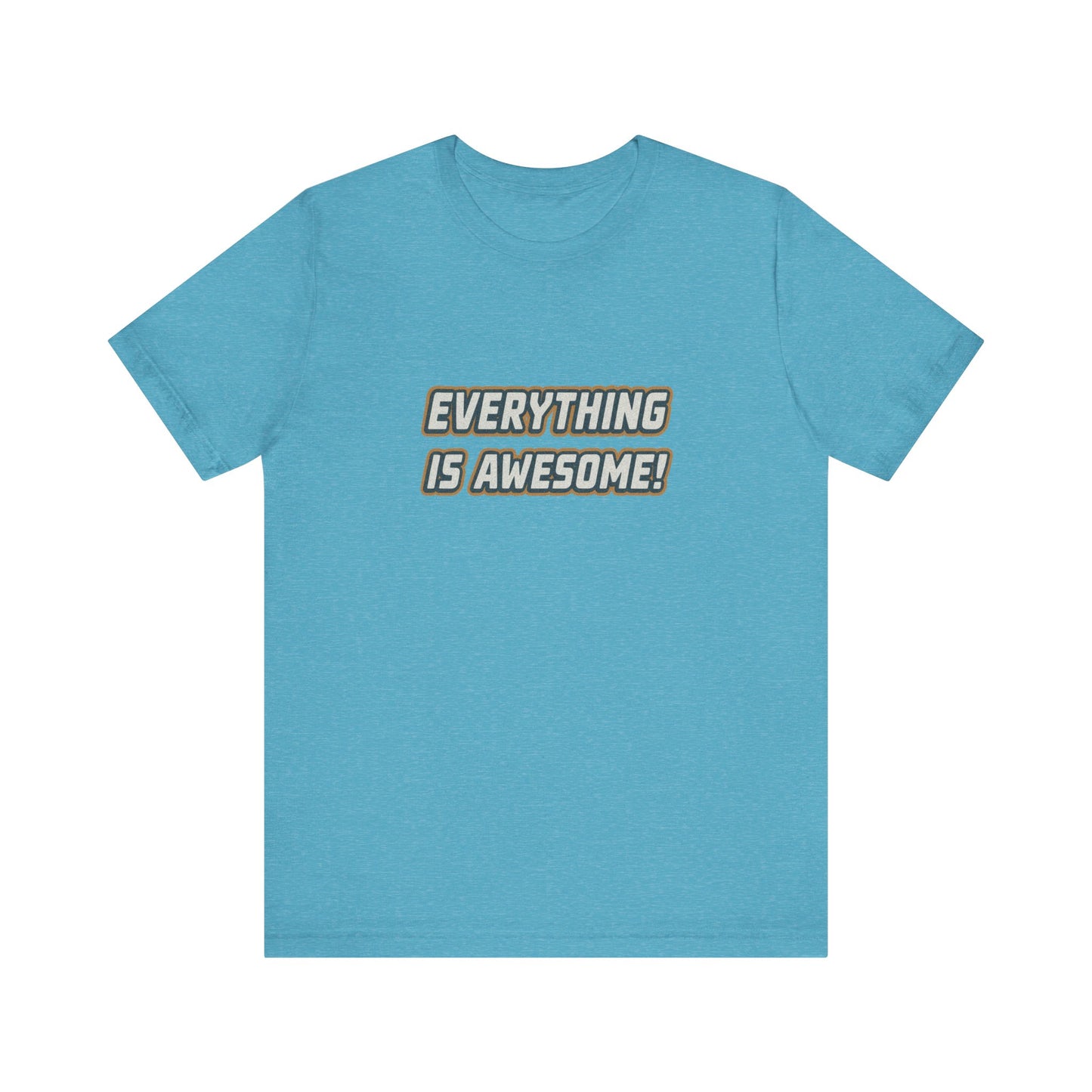 Everything is Awesome! — The LEGO Movie-Inspired Retro Tee (Light)