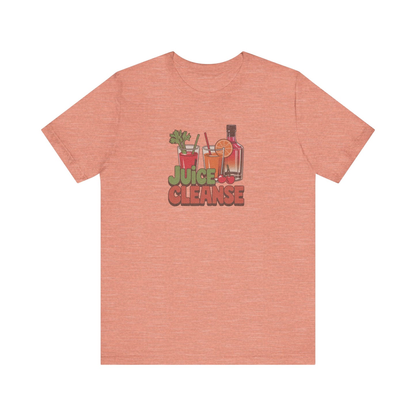 Juice Cleanse Liquid Diet — Boozy Brunch Retro Tee (Light)