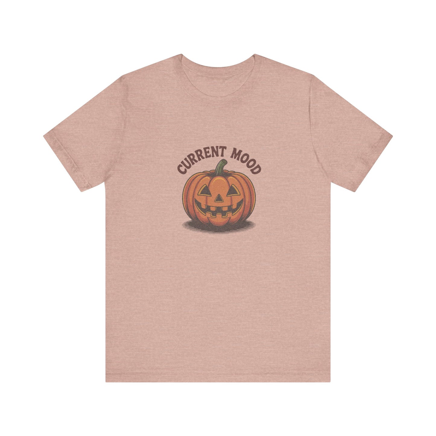 Current Mood (Vintage Jack) — Retro Halloween Tee (Light)