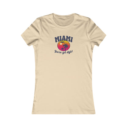 Miami, You've Got Style! — Golden Girls Retro Women's Tee (Light)