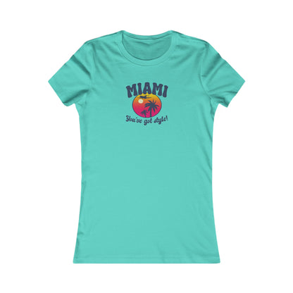 Miami, You've Got Style! — Golden Girls Retro Women's Tee (Light)