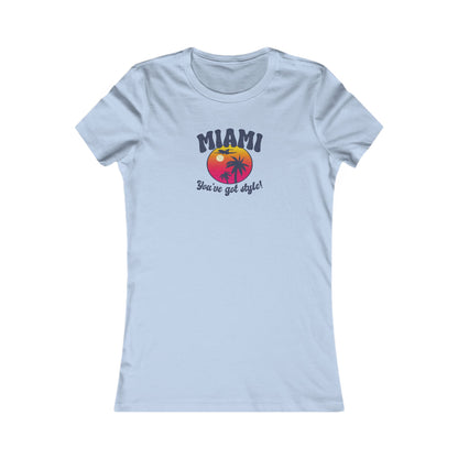 Miami, You've Got Style! — Golden Girls Retro Women's Tee (Light)