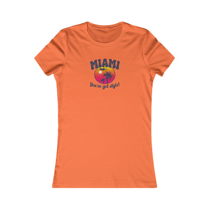 Miami, You've Got Style! — Golden Girls Retro Women's Tee (Light)
