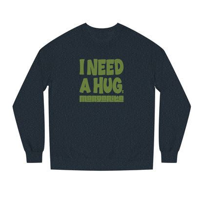 I Need a Huge Margarita – Bar Humor Retro Sweatshirt (Dark)