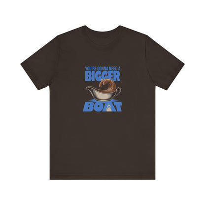 You're Gonna Need a Bigger (Gravy) Boat — Retro Tee (Dark)