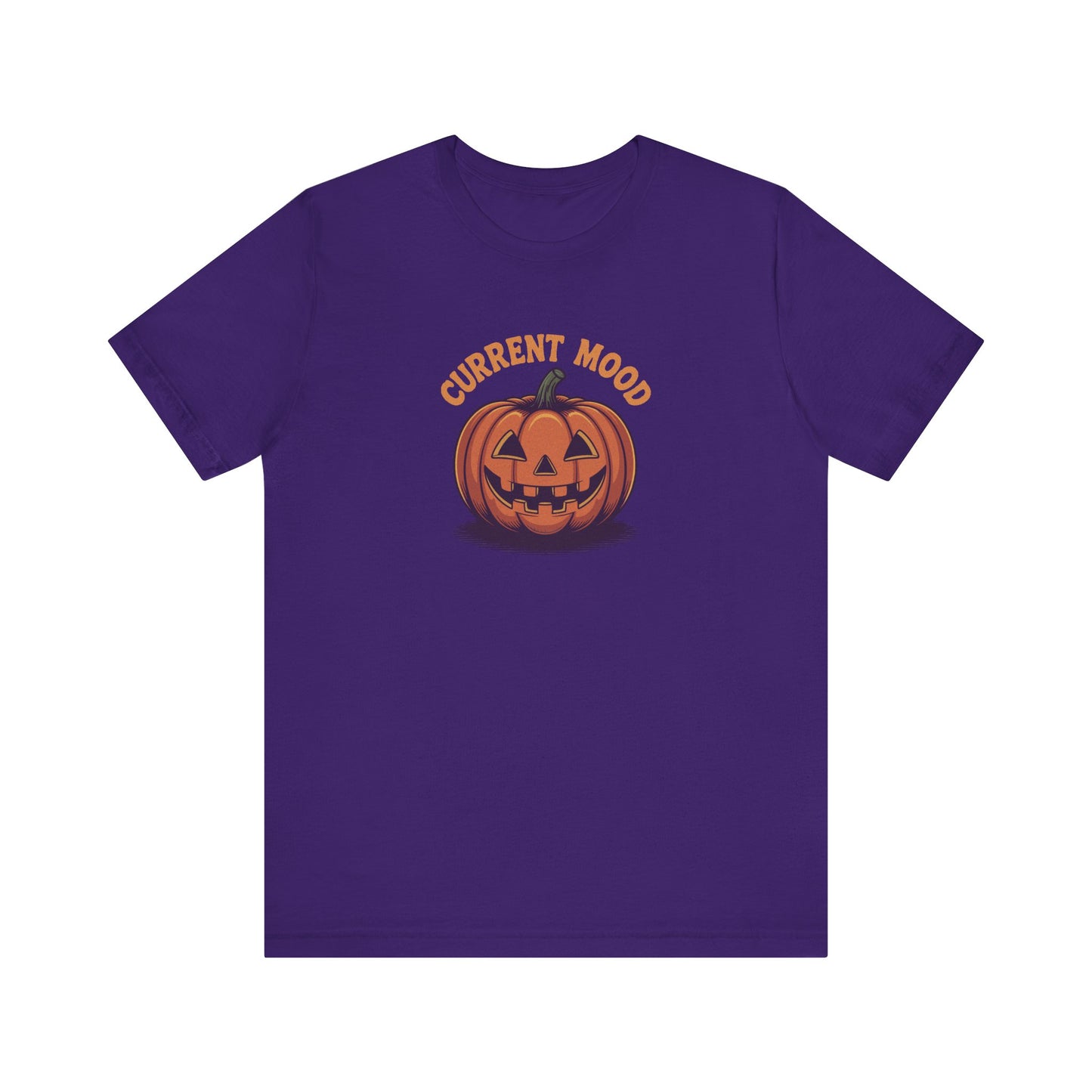 Current Mood (Vintage Jack) — Retro Halloween Tee (Dark)