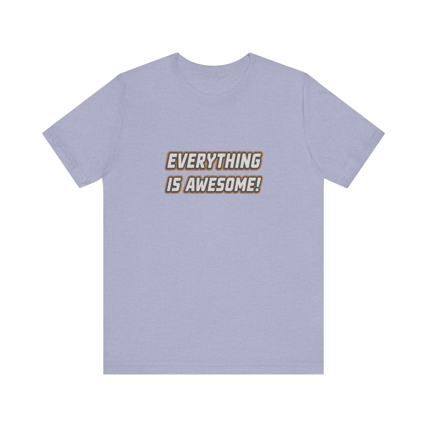 Everything is Awesome! — The LEGO Movie-Inspired Retro Tee (Light)