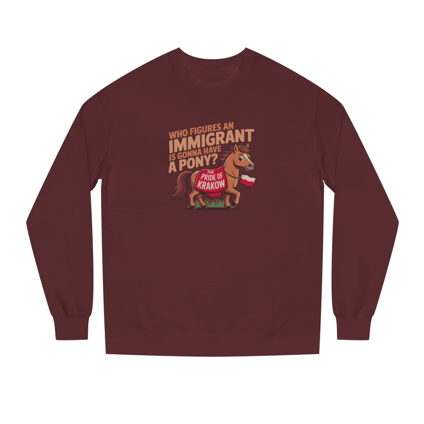 The Pride of Krakow — Seinfeld Retro Sweatshirt (Dark)