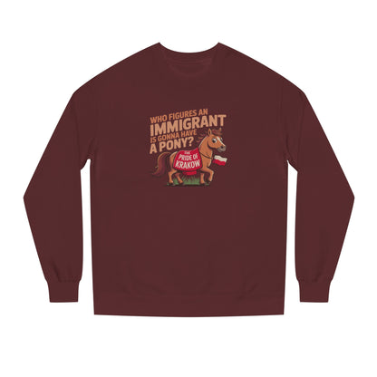 The Pride of Krakow — Seinfeld Retro Sweatshirt (Dark)