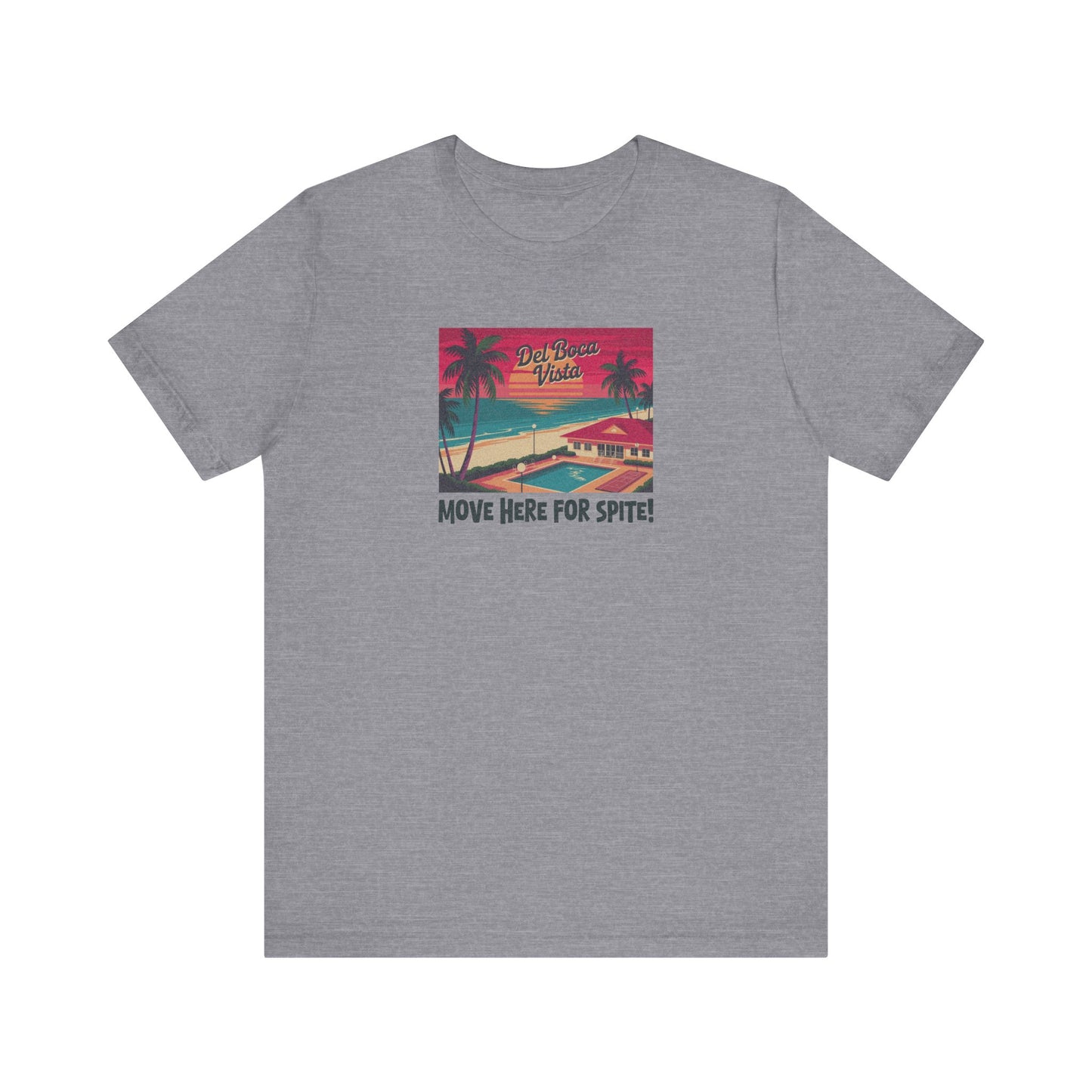 Del Boca Vista (Move Here For Spite!) — Seinfeld Retro Tee (Light)