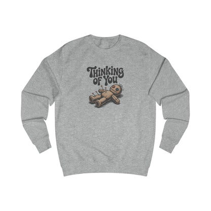 The Voodoo That You Do, So Well — Retro Voodoo Doll Sweatshirt (Light)
