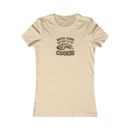 Don’t Eat My Cookie — Friends Phoebe Buffay Retro Women's Tee (Light)