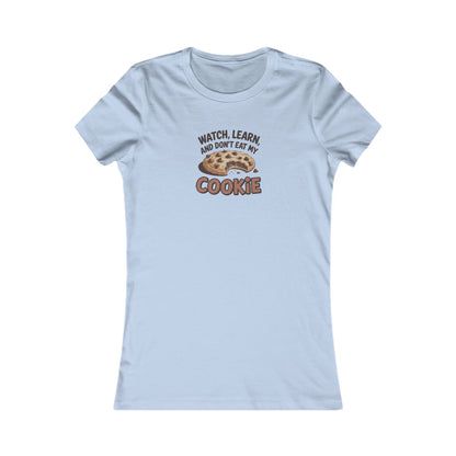 Don’t Eat My Cookie — Friends Phoebe Buffay Retro Women's Tee (Light)