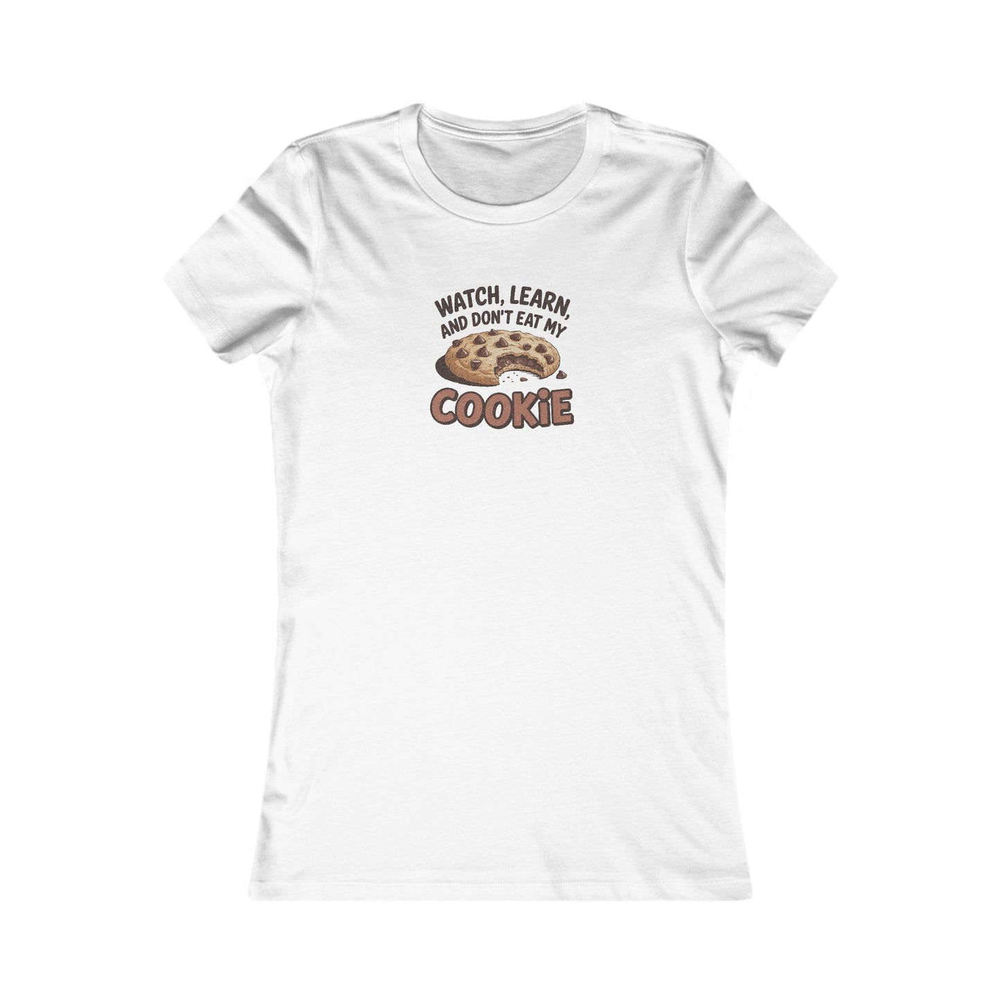 Don’t Eat My Cookie — Friends Phoebe Buffay Retro Women's Tee (Light)