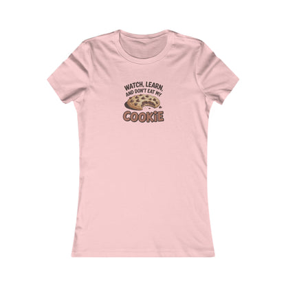 Don’t Eat My Cookie — Friends Phoebe Buffay Retro Women's Tee (Light)
