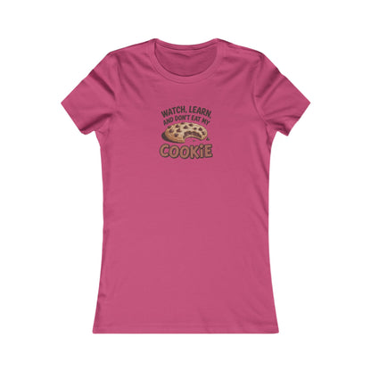 Don’t Eat My Cookie — Friends Phoebe Buffay Retro Women's Tee (Light)