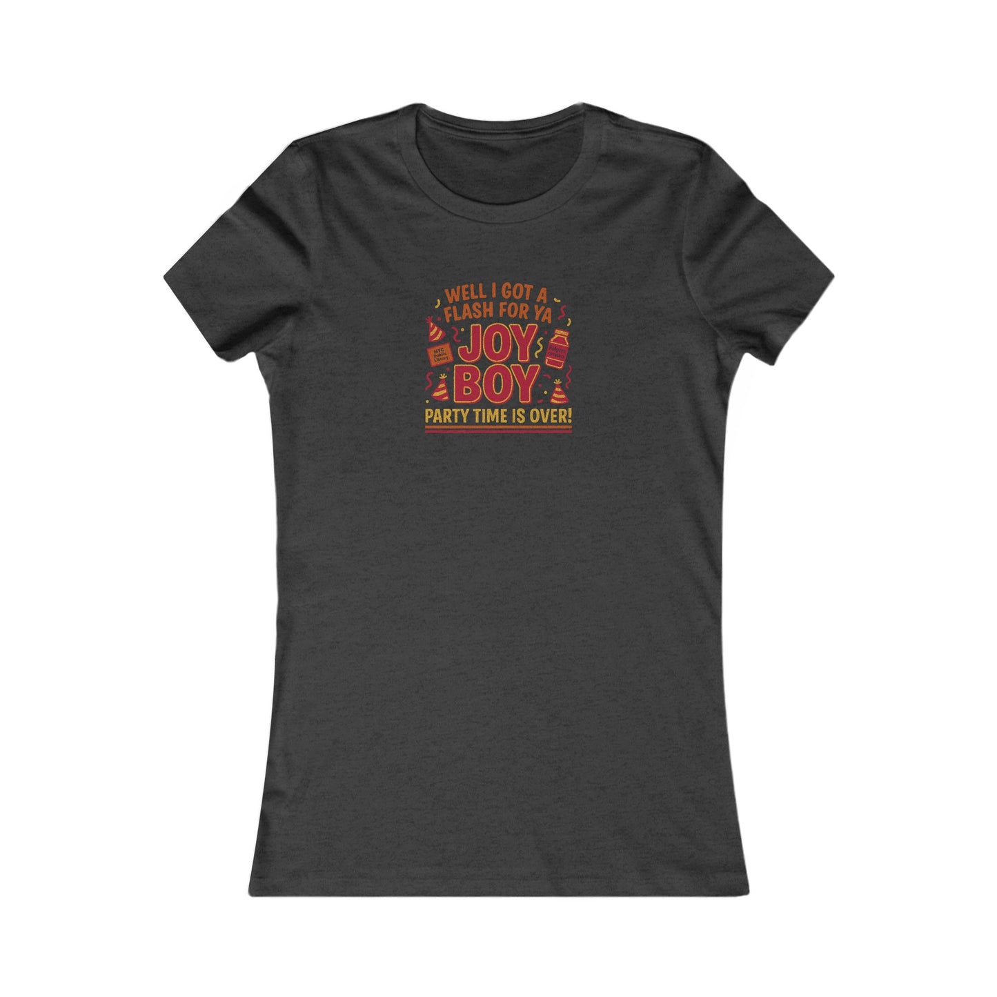 Joy Boy — Seinfeld Library Investigator Women's Tee (Dark)