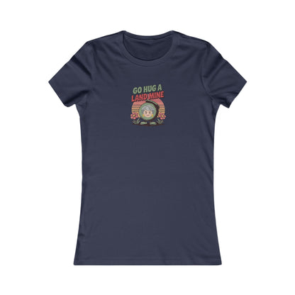 Go Hug a Land Mine — Dorothy Zbornak Retro Women's Tee (Dark)