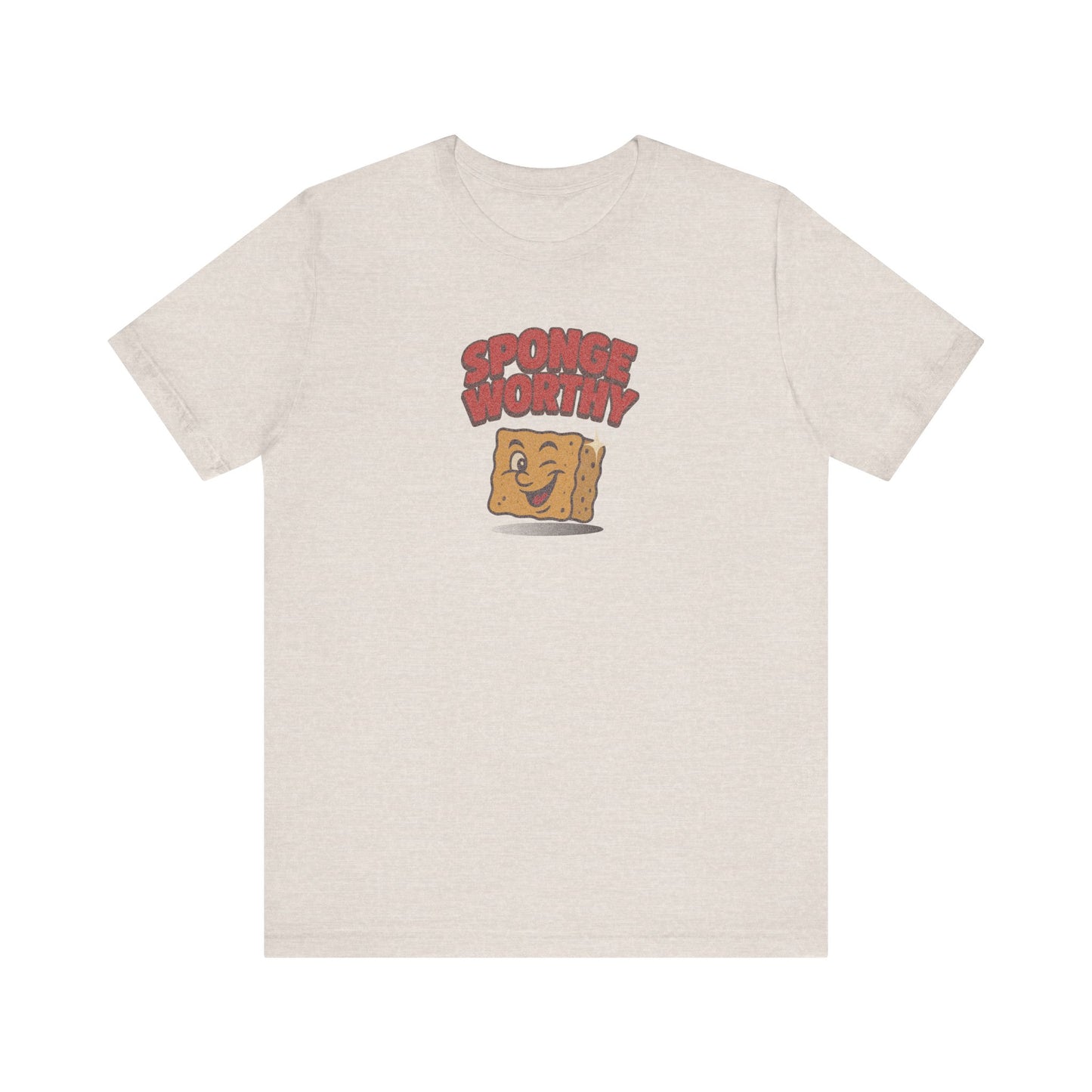 Spongeworthy — Seinfeld Retro Cartoon Tee (Light)