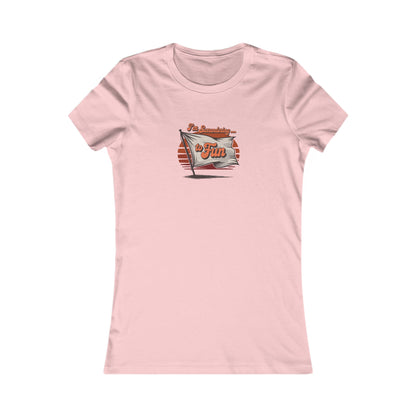 I'm Surrendering to Fun — Fun with Flags Retro Women's Tee (Light)