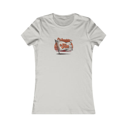 I'm Surrendering to Fun — Fun with Flags Retro Women's Tee (Light)