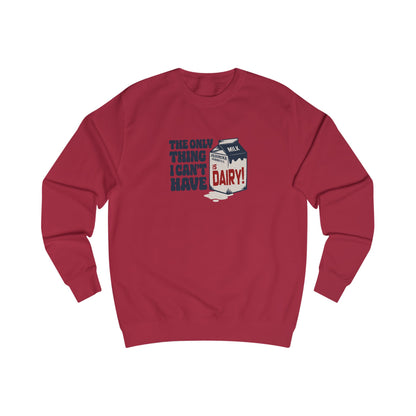 Can’t Have Dairy — Friends Jill Green Retro Sweatshirt (Light)