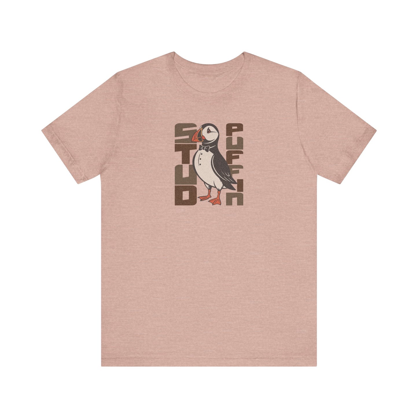 Stud Puffin, Licensed to Chill – Spy-Bird Retro Tee (Light)
