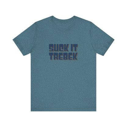 Suck It Trebek — SNL Celebrity Jeopardy Sketch Retro Tee (Light)