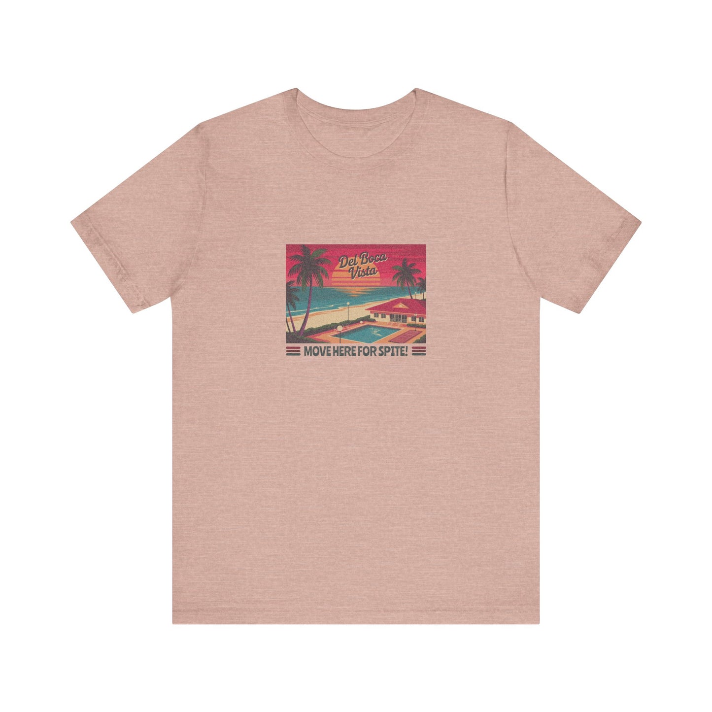 Del Boca Vista (Move Here For Spite!) — Seinfeld Retro Tee (Light)