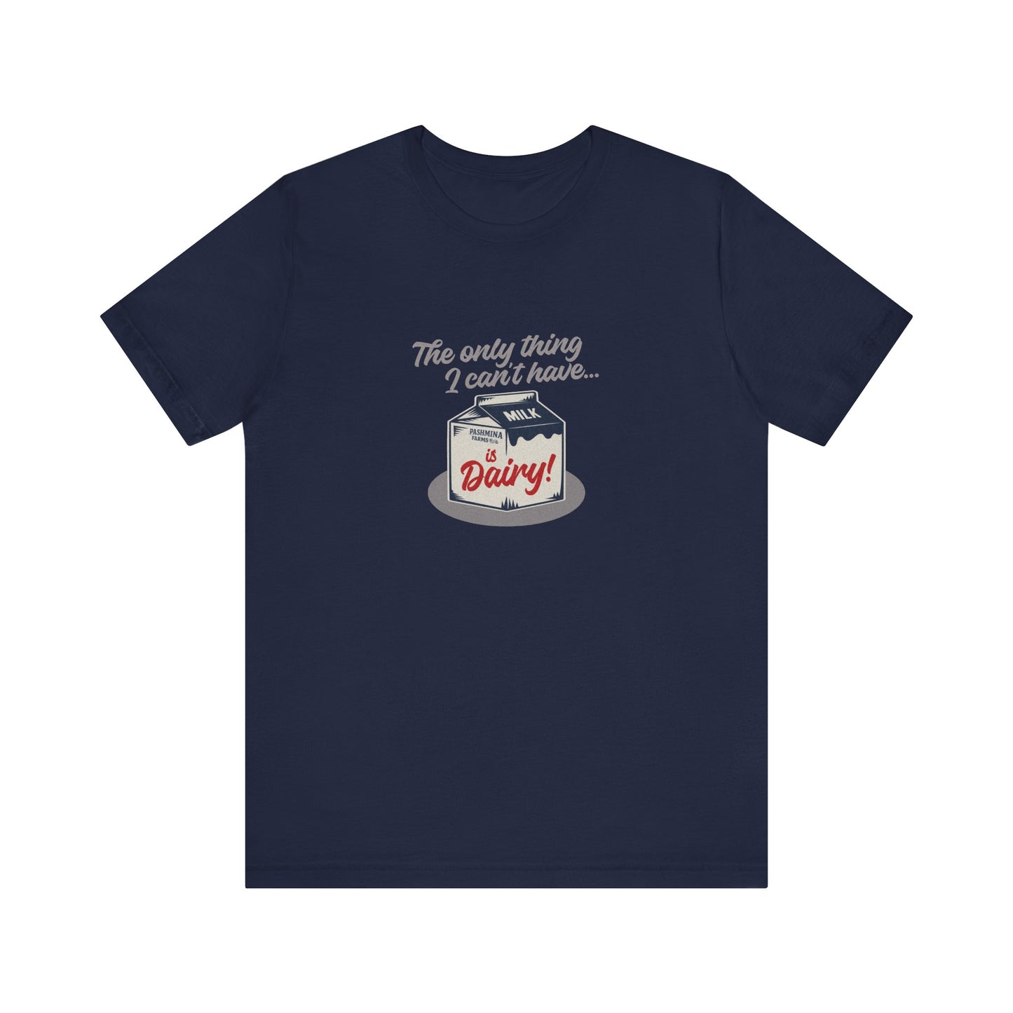 Can’t Have Dairy — Friends Jill Green Retro Tee (Dark)