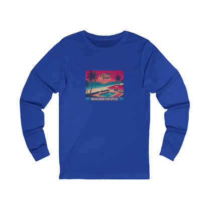 Del Boca Vista (Move Here For Spite!) — Seinfeld Retro Long Sleeve (Dark)